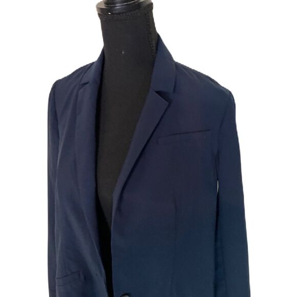 #510 ELIZABETH and JAMES Super Soft Navy Blazer - Picture 5 of 14